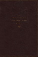 KJV, Charles F. Stanley Life Principles Bible, 2nd Edition, Leathersoft, Burgundy, Thumb Indexed, Comfort Print