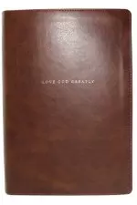 NET Love God Greatly Bible, Comfort Print