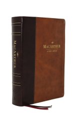 ESV MacArthur Study Bible, Brown, 2nd Edition, Study Notes, Maps, Charts, Diagrams, Outline of Systematic Theology, Cross-References, Concordance, Bible Reading Plans, Chronology, Introductions