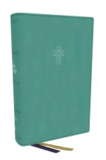 NKJV, The Bible Study Bible, Leathersoft, Turquoise, Comfort Print