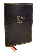 The Breathe Life Holy Bible: Faith in Action (NKJV, Black Leathersoft, Red Letter, Comfort Print)