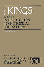 I Kings : Forms of the Old Testament Literature