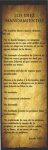 Span-Bookmark-Ten Commandments (Pack Of 25)