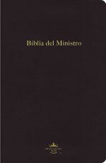 Biblia del Ministro Reina Valera 1960, Tamaño Manual, Leathersoft, Negro / Spanish Ministers Bible RVR 1960, Leathersoft, Black