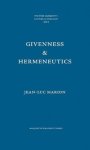 Givenness & Hermeneutics