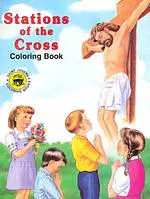 Stations Of The Cross Coloring Book