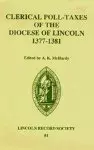 Clerical Poll-taxes in the Diocese of Lincoln, 1377-81