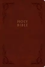 KJV Super Giant Print Reference Bible, Burgundy LeatherTouch, Indexed