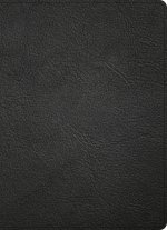 CSB Study Bible, Holman Handcrafted Collection, Black Premium Goatskin