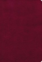 NASB Super Giant Print Reference Bible, Burgundy LeatherTouch