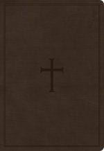 CSB Super Giant Print Reference Bible, Brown LeatherTouch, Value Edition