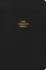 CSB Coach's Bible, Black Leathertouch: Devotional Bible for Coaches