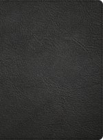 CSB Spurgeon Study Bible, Holman Handcrafted Collection, Black Premium Goatskin