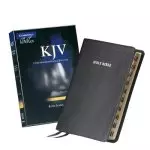 KJV Concord Reference Edition Bible Calfskin Black