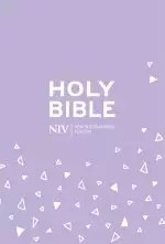 NIV Pocket Lilac Soft-tone Bible with Zip