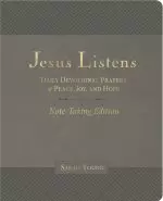 Jesus Listens Note-Taking Edition, Leathersoft, Gray, with Full Scriptures