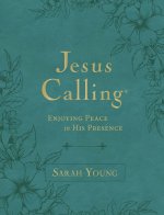 Jesus Calling, Large Text Teal Leathersoft, with Full Scriptures