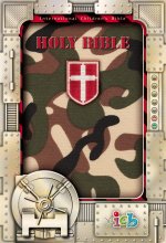 International Children's Bible (ICB) Compact Kids Bible, Green Camo, Canvas, Presentation Page, Ribbon Marker, Dictionary, Colour Maps