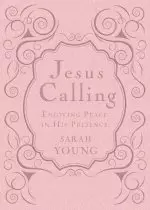 Jesus Calling, Pink Leathersoft, with Scripture References