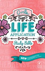 NLT Girls Life Application Study Bible, Pink, Paperback