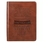 Be Strong and Courageous Luxury Journal