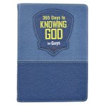 Kid Book 365 Days to Knowing God for Guys Faux Leather