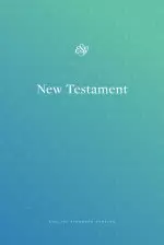 ESV Outreach New Testament, Blue Green, Paperback, Compact, Two Reading Plans