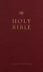 ESV Pew Bible (Hardcover, Burgundy)