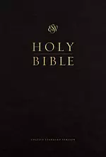 ESV Pew and Worship Bible, Black, Hardback, Large Print, Responsive Readings