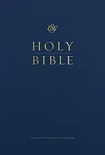 ESV Pew and Worship Bible, Blue, Hardback, Large Print, Responsive Readings