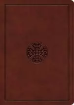 ESV Journaling Bible, Interleaved Edition (TruTone, Mahogany, Mosaic Cross Design)