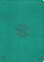 ESV Study Bible (TruTone, Turquoise, Emblem Design)