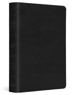 ESV Large Print Compact Bible, Red Letter (TruTone, Black)