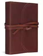 ESV Student Study Bible (Natural Leather, Brown, Flap with Strap)