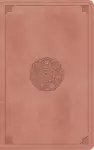 ESV Thinline Bible, Red Letter (TruTone, Blush Rose, Emblem Design)