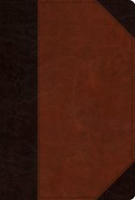 ESV Men's Study Bible (TruTone, Brown/Cordovan, Portfolio Design)