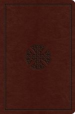 ESV Value Compact Bible (TruTone, Chestnut, Mosaic Cross Design)