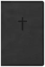 KJV Everyday Study Bible, Charcoal LeatherTouch