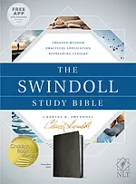 The NLT Swindoll Study Bible Black