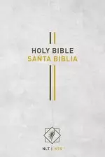 Bilingual Bible / Biblia bilingüe NLT/NTV (Hardcover, Gray)