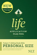 NLT Life Application Study Bible, Third Edition, Green, Personal Size (Hardcover), Cross Reference, Concordance, Charts, Full Colour Maps, Profiles, Cross Reference, Presentation Page, Single Column