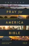 One Year Pray for America Bible NLT (Softcover)