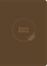 Santa Biblia RVR60, Edición zíper con referencias, letra grande (SentiPiel, Café, Letra Roja)