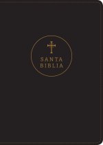 Santa Biblia RVR60, Edición de referencia ultrafina, letra grande (SentiPiel, Negro, Letra Roja)