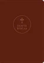 Santa Biblia RVR60, Edición de referencia ultrafina, letra grande (SentiPiel, Café rojizo, Letra Roja)