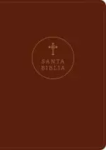 Santa Biblia RVR60, Edición de referencia ultrafina, letra grande (SentiPiel, Café rojizo, Índice, Letra Roja)