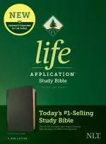 NLT Life Application Study Bible, Third Edition (Genuine Leather, Black, Red Letter)