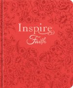 Inspire FAITH Bible NLT, Filament Enabled (Hardcover LeatherLike, Coral Blooms)