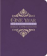 One Year Chronological Bible Expressions NLT (LeatherLike, Imperial Purple)