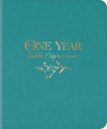 One Year Bible Expressions NLT (LeatherLike, Tidewater Teal)